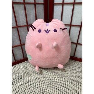 Large Pastel Pink Pusheen Cat Plush Stuffed Animal